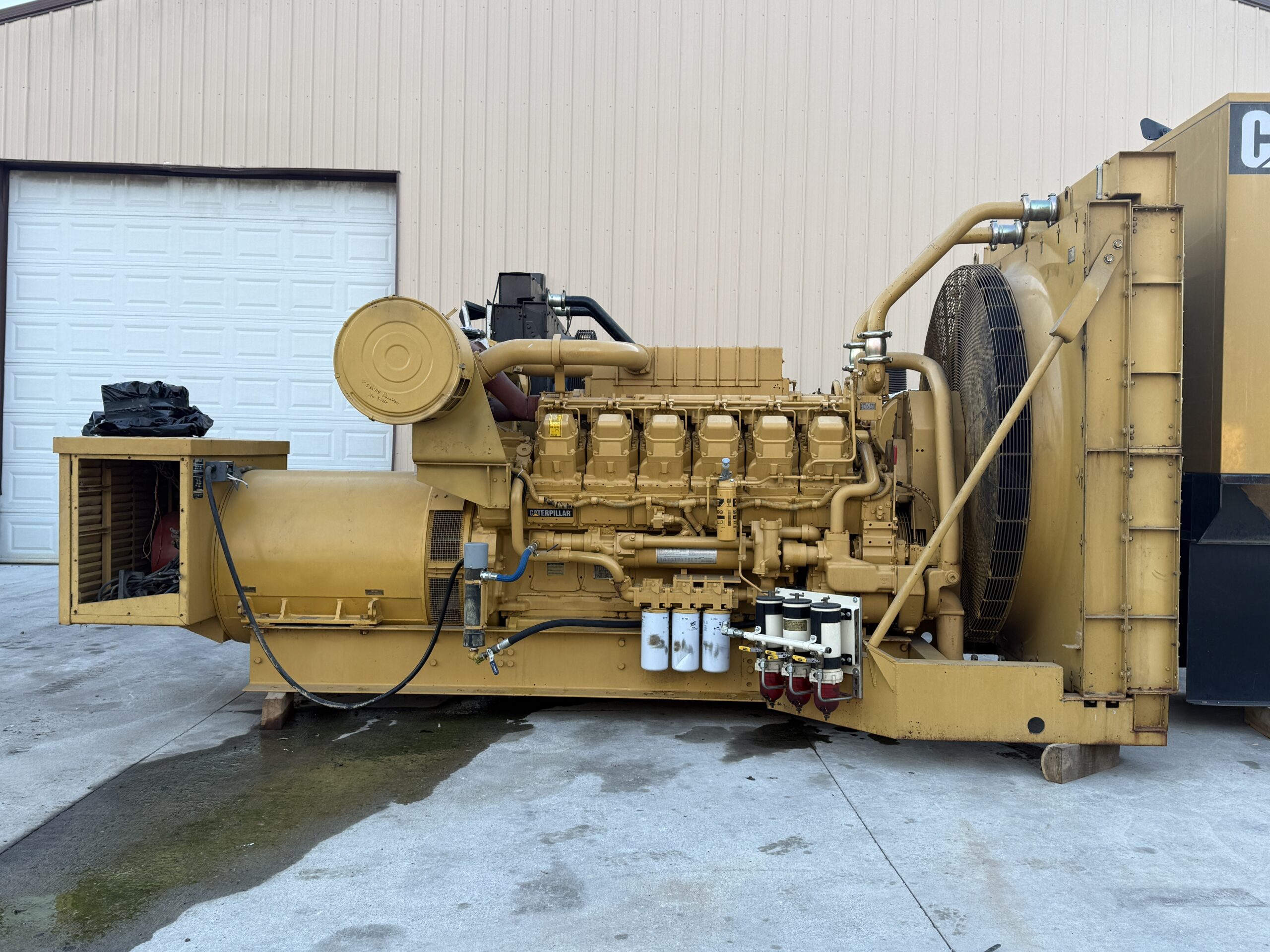 Caterpillar-3512-1500kW-3YF00652-Full-Side-Hero Caterpillar 3512 Diesel Generator Set - Image 1
