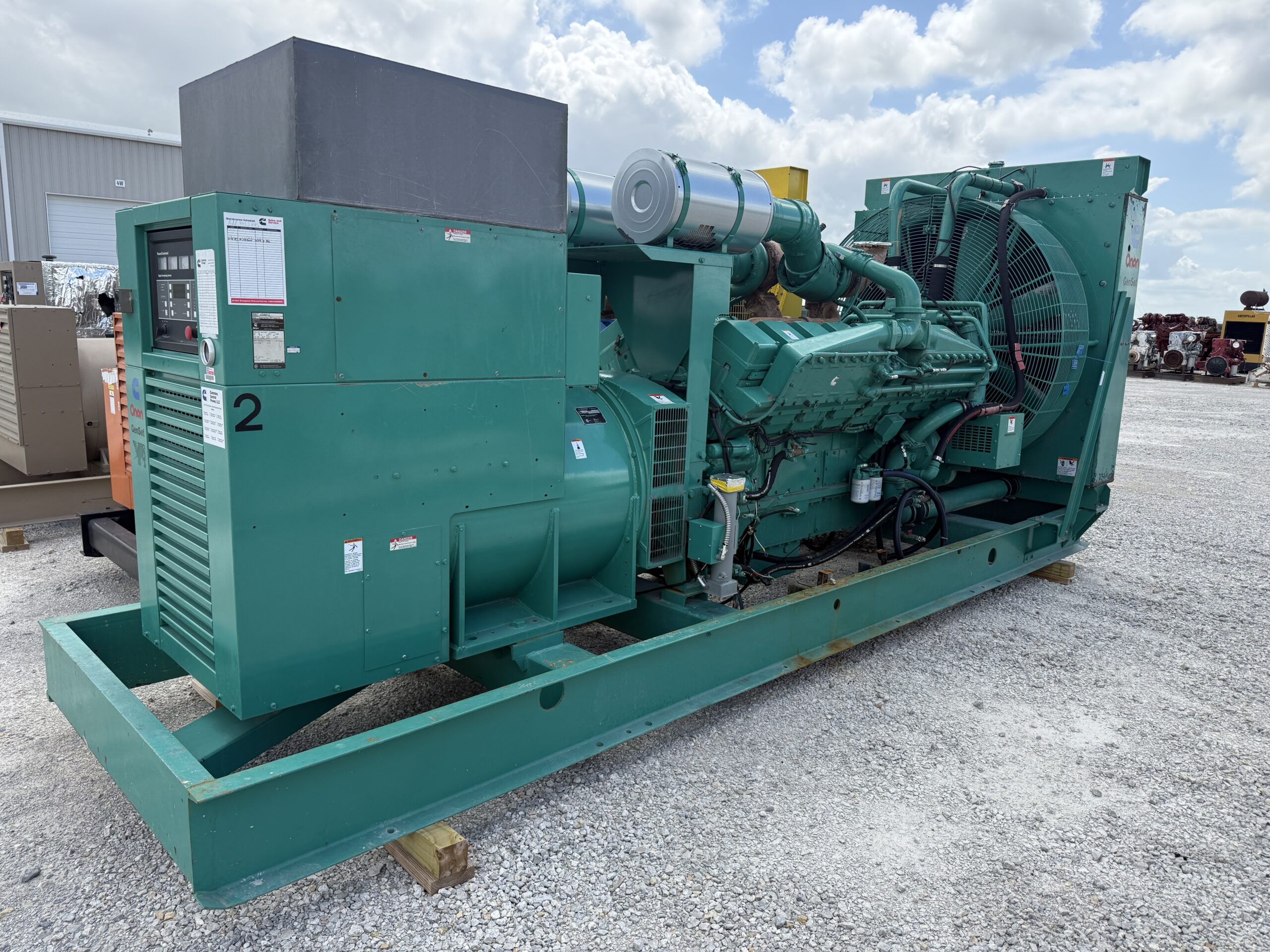 6F327813-2B2F-4A39-959A-6DB5E7EA4B49 Cummins KTA50-G3 DFLC Diesel Generator Set - Image 1