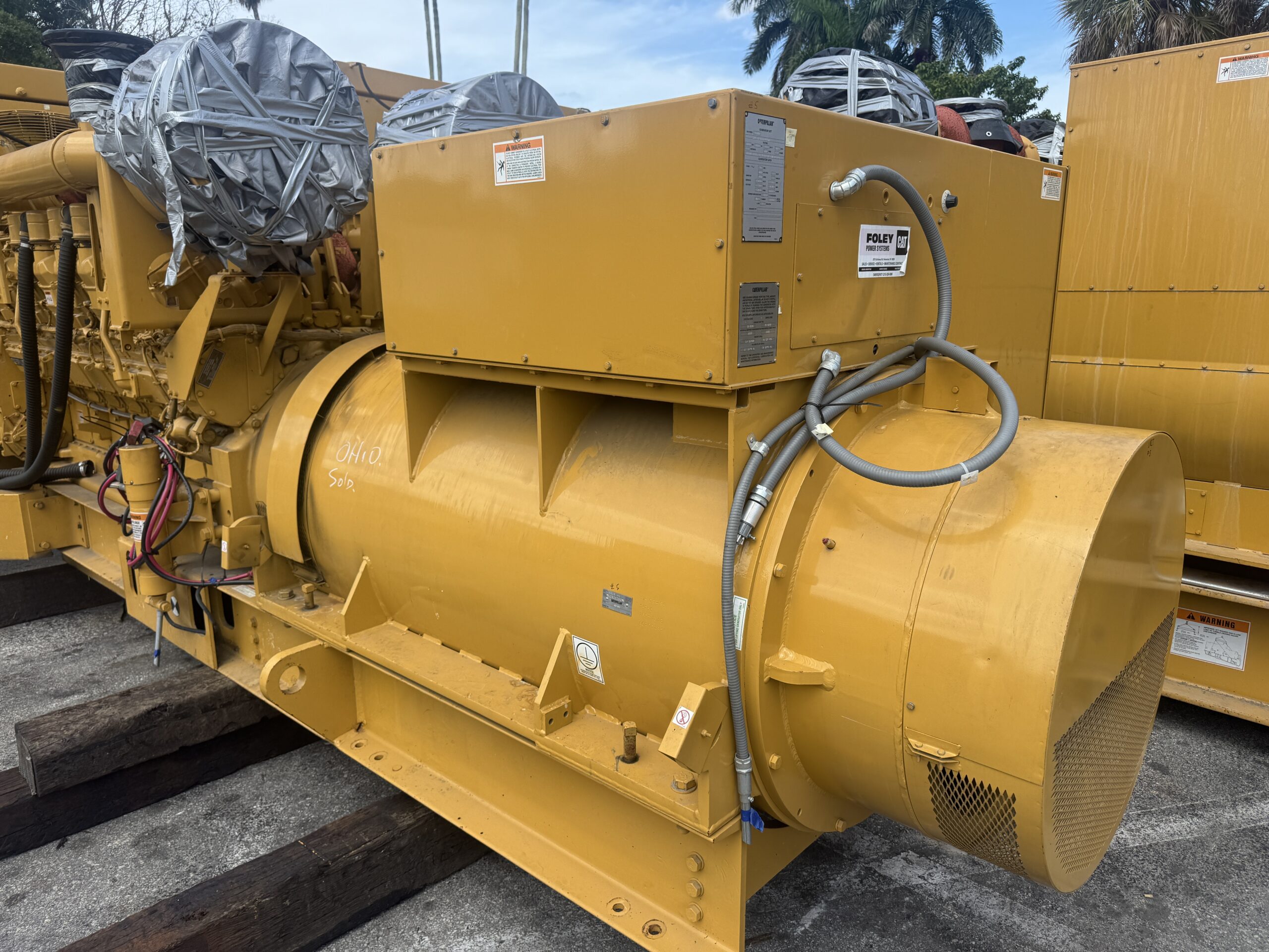 IMG_1223 Caterpillar SR4B HV Generator End - Image 1